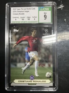 2020 TOPPS NOW UEFA Cristiano Ronaldo The LOST ROOKIE RC CSG 9 Manchester United - Picture 1 of 2