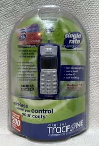 Nokia 1100 Digital Tracfone Handy Neu Versiegelt in Verpackung Vintage - Bild 1 von 7