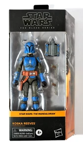 Star Wars The Black Series Koska Reeves 6 Inch Figur verpackt mit Zubehör - Bild 1 von 2