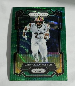 2023 Panini Prizm Darrick Forrest Jr Green Wave Prizm Parallel #296 - Picture 1 of 2