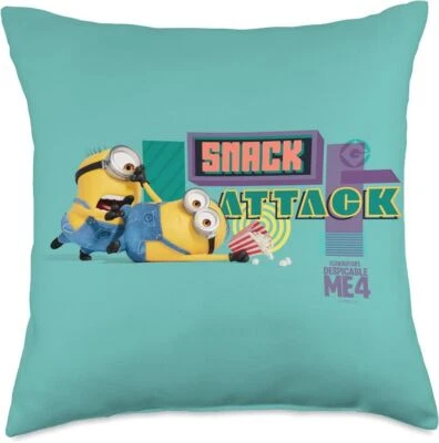 Almohada estampada Minions Despicable Me 4 "Snack Attack" - AB0D2FNTM7Z2 Foto 1 de 3