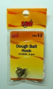 Teigköderhaken Drillinge 3 pro Packung Größe 12 SMI Beau Mac #32034 Forelle Neu - Bild 1 von 1