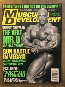 Muscular Development Magazine December 2005 Ronnie Coleman Cover Bodybuilding - Picture 1 of 1