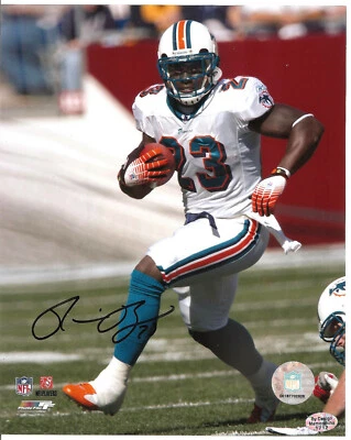 РОННИ КОРИЧНЕВЫЙ - Miami Dolphins 8 X 10 с автографом фото с сертификатом подлинности BDS #1712 - Изображение 1 из 3