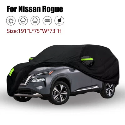 Cubierta completa impermeable para automóvil Nissan Rogue SUV lluvia nieve protección resistente a los rayos UV Foto 1 de 4