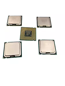 LOT OF 5 Intel Pentium E2140 Dual-Core SLA3J 1.6GHz 1MB 800MHz LGA775 CPU - Picture 1 of 3