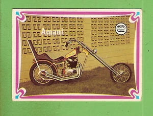 #D215. 1974 SCANLENS CHOPPERS & HOT BIKES CARD #20 AMANI - Picture 1 of 2
