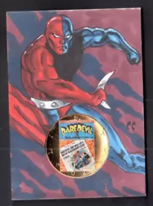 THE GOLDEN AGE OF DARE (T. Breyer 2021) SKETCH CARD & COIN by Chris Foulkes - Picture 1 of 3