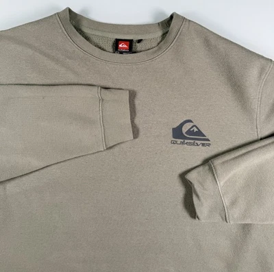 Sudadera Quicksilver Y2k Vintage Verde Patín Polar Pullover con Logo Para Hombres XXL Foto 1 de 4