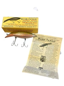 Vintage Rush Tango Bass Swimming Minnow Limited Edition Lure Bait - Picture 1 of 9