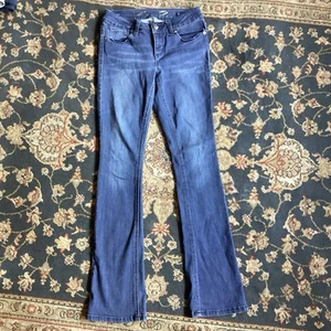 Seven Slim Bootcut Size 2 26 Dark Wash - Picture 1 of 9