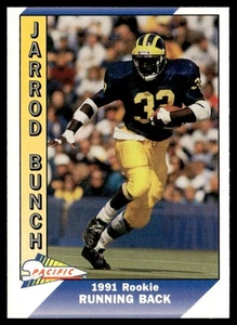 1991 Pacific Jarrod Bunch Rookie Michigan Wolverines #438 - Picture 1 of 2