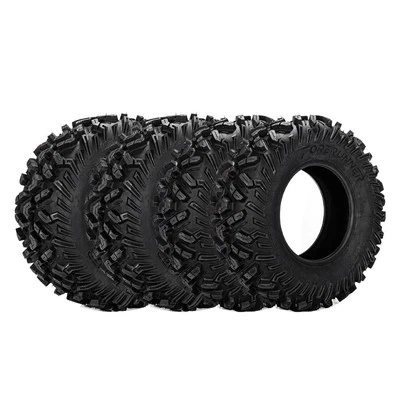 Set 4 ATV Tires 26x11-12 26x9-12 UTV All Terrain 6PR Heavy Duty 26x9x12 26x11x12 - Image 1 of 4