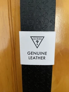Gürtel Guess Herren Hose M 34-36 Schnalle Echtleder UVP 49,50 $ NEU - Bild 1 von 4