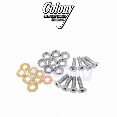 Colony Rocker Cover Bolt Kit for 1993-1998 Harley Davidson FXDWG Dyna Wide aa Foto 1 de 4