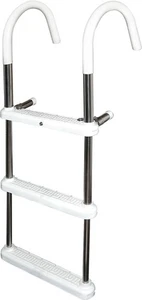 JIF Marine DMT5A-11 Gunwale Hook Ladder 5 step Hook 11" Height 60" Anodized alu - Picture 1 of 8