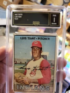 1967 Topps Luis Tiant #377 - Picture 1 of 4