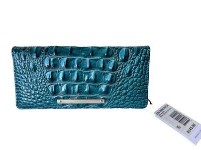 NWT $145 Brahmin  Ady Wallet in Green Ombre All Over - Image 1 of 4