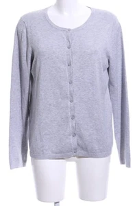 MANGO BASICS Cárdigan Mujeres Talla EU 40 gris claro look casual - Imagen 1 de 5
