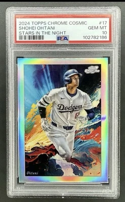 2024 Topps Cosmic Chrome - Stars in the Night Shohei Ohtani #STN-17 - Image 1 of 2