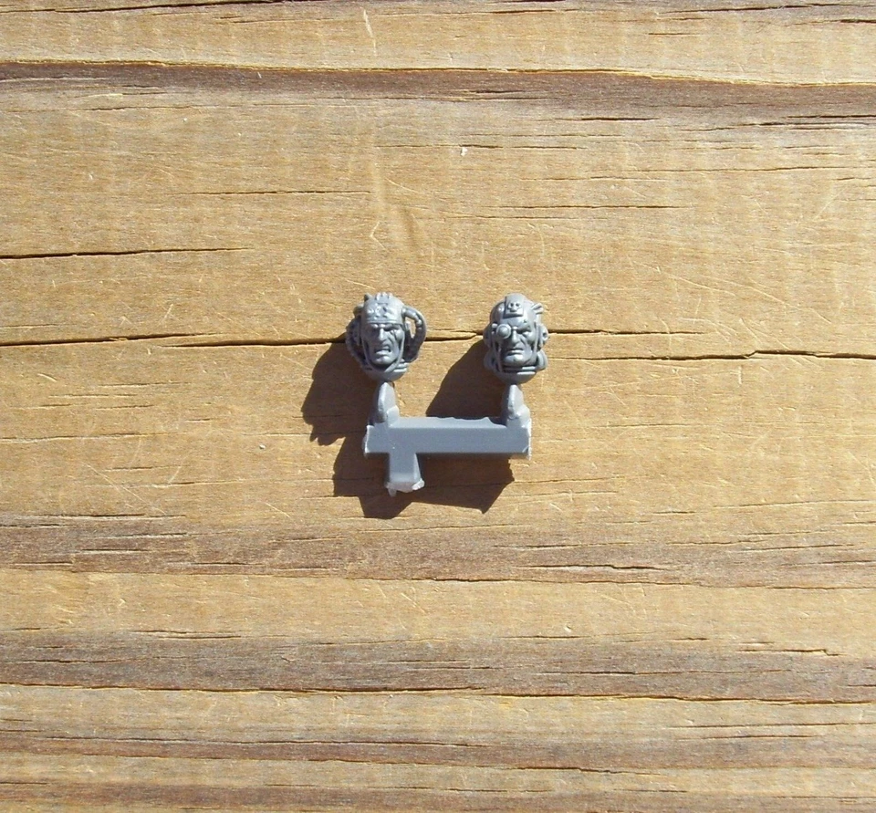 Cabezas Terminator Caballeros Grises 40K Cabezas Campeón Brocas 2 Bitz Foto 1 de 1