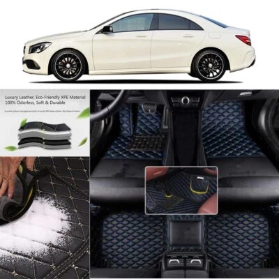 Alfombrillas coche aptas para Mercedes-Benz Clase A-B-C-E-S-M-R-V-G Alfombrillas impermeables Foto 1 de 4