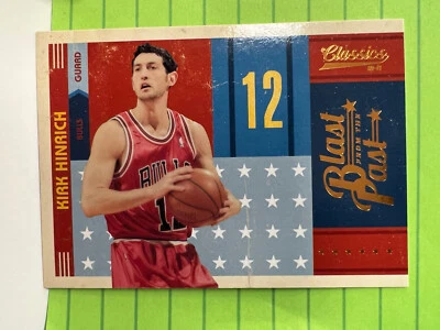 2010-11 Panini Classics Blast from the Past Kirk Hinrich #7 Chicago bulls Kansas - Image 1 of 2