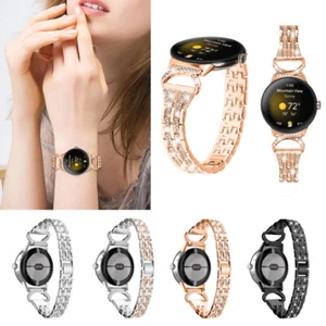 Edelstahl Band Damen Strass Armband Strap für Google Pixel Watch 1 2 - Bild 1 von 16