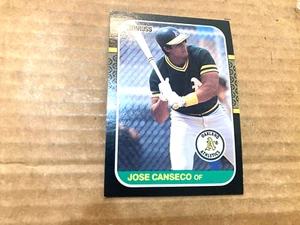 1987 BASEBALL Donruss / Jose Canseco #97 - Picture 1 of 2