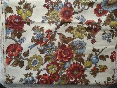 De colección MID CENTURY Waverly EE. UU. Cotswold Manor tapicería tela escocesa por comprar Foto 1 de 4