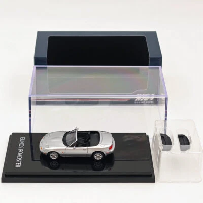 1/64 Hobby JAPAN Mazda EUNOS ROADSTER NA6CE WITH TONNEAU COVER Silver HJ642025AS - Immagine 1 di 4