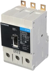 NEW Siemens NGB3B100B / NGB3B100 3p 480v 100a Circuit Breaker NEW NO BOX - Picture 1 of 1
