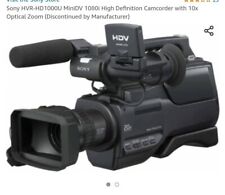 Sony HVR-HD1000P Shoulder Mount HDV Camcorder (MiniDV Tape) -Excellent Condition