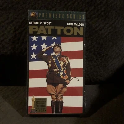 Patton With George C Scott & Karl Malden Winner Of 8 Academy Awards 1970 VHS New - Image 1 of 4