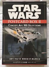 Star Wars Postcard Box 2 - Concept Art (Contains 100 Postcards) Disney Japan