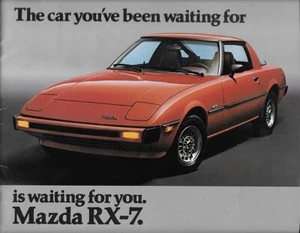 1979 MAZDA RX-7 sales brochure catalog US 79 Rotary S GS - Picture 1 of 1