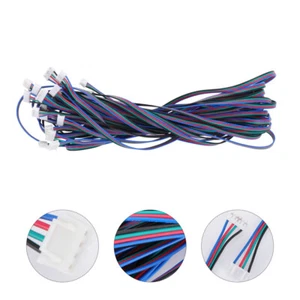 10 PCS Schrittmotordraht Motorstecker Mit Weißer Klemme Schrittmotoren Kabel - Afbeelding 1 van 12