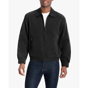 London Fog Men's Black Light Weight Golf Casual Jacket - NWT - Size M - L45500 - Picture 1 of 13