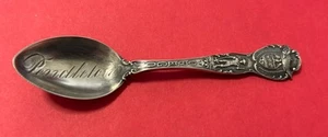 Pendleton Oregon Sterlingsilber 11,6 g 4 Zoll Souvenir-Löffel - Bild 1 von 11