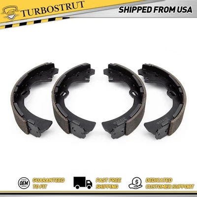 Rear OE Brake Shoe For 1990 Nissan Axxess 2.4L Lifetime Warranty - Image 1 of 3