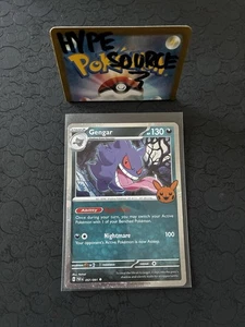 2024 Pokémon Trick Or Trade  SWIRL FART 🌌 - Gengar 57/91 - Cosmos Holo 🎃 Rare! - Picture 1 of 4