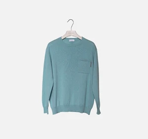 Brunello Cucinelli Cashmere Sweater Pullover Monili Trim size M - Picture 1 of 6