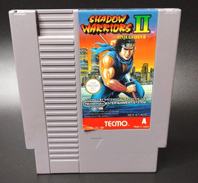 Nintendo NES Shadow Warriors II 2 - PAL. Tested and Working.