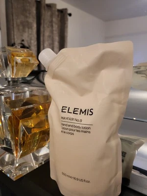 Elemis Mayfair No.9 Hand and Body Lotion 500ml Refill Pouch Brand New Sealed - Image 1 of 4