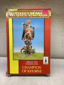 Warhammer Fantasy- Khorne Arbaal the Undefeated complete unsealed MS759 - Picture 1 of 7