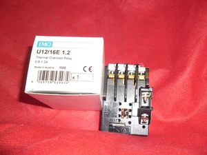 IMO U12/16E 1,8 Thermoüberlastrelais manueller Rücksetz 1,2-1,8 AMP - Bild 1 von 1