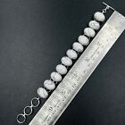 925 Sterling Silver Howlite Gemstone Handmade Jewelry Chain Bracelet