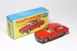 Matchbox Superfast MB 67 VW 1600 TL - VERY RARE RED FLASH 'F' Box - Picture 1 of 8