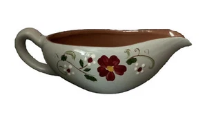 STANGL POTTERY GARLAND GRAVY SAUCE BOAT EUC - Picture 1 of 5