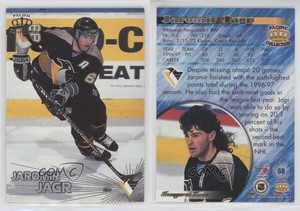 1997-98 Pacific Crown Collection Silver Jaromir Jagr #68